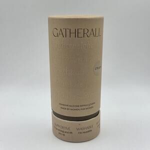 Gatherall Adhesive Silicone Nipple Cover CREAM - 1 pair - NEW & SEALED